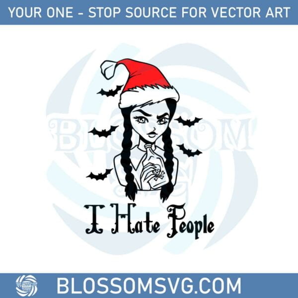 i-hate-people-wednesday-addams-santahat-svg-cutting-files