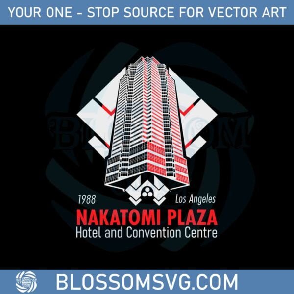 Nakatomi Plaza Hotel And Convention Centre Svg Cutting Files