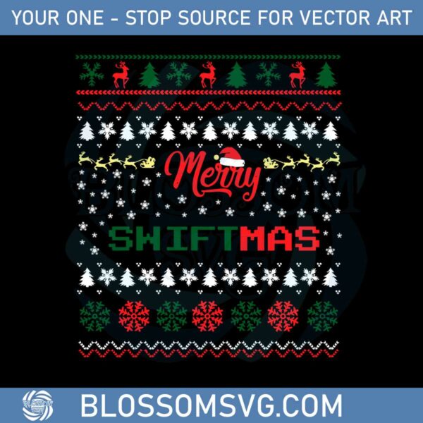 merry-swiftmas-taylor-swift-ugly-christmas-svg-cutting-files