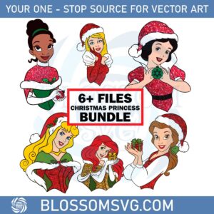 6-christmas-princess-bundle-svg-sublimation-files-silhouette