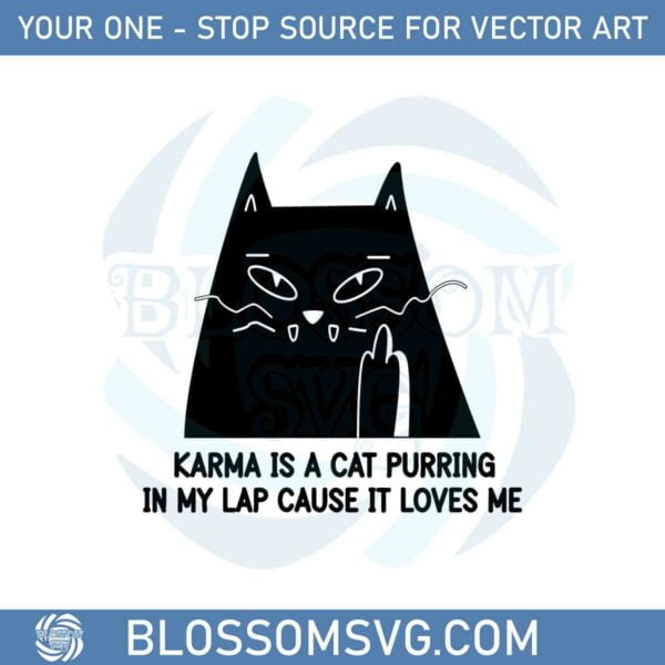 karma-is-a-cat-cutting-file-for-personal-commercial-uses-svg
