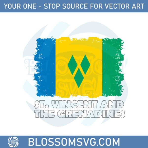 st-vincent-and-the-grenadines-national-flag-svg-cutting-files