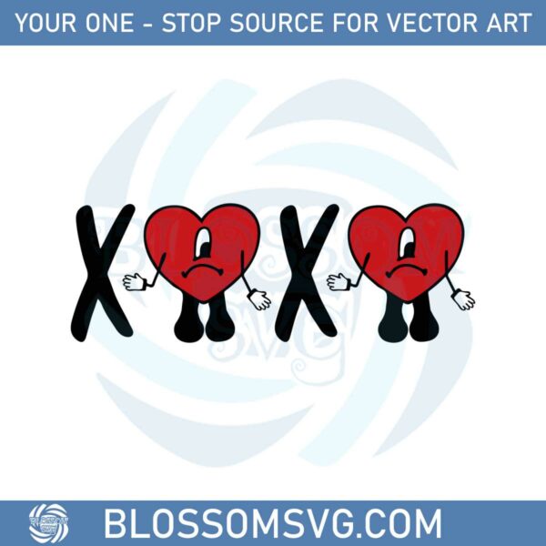 bad-bunny-xoxo-svg-best-graphic-designs-cutting-files