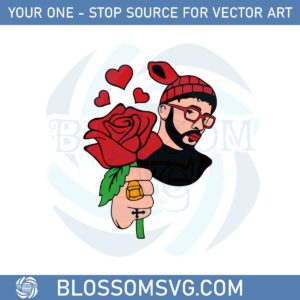 bad-bunny-valentine-rose-svg-for-cricut-sublimation-files