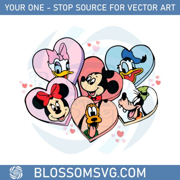 disney-valentines-day-mickey-and-friends-heart-svg-cutting-files
