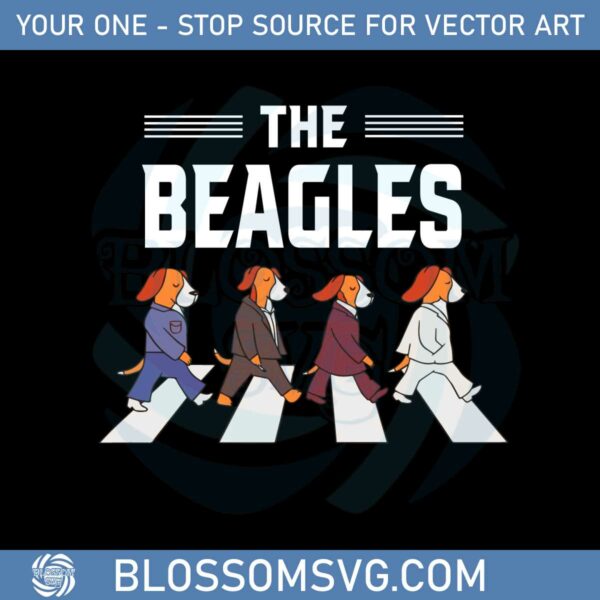 the-beagles-dog-funny-rock-band-svg