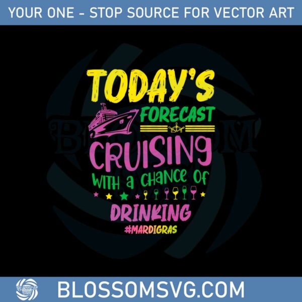 todays-forecast-cruising-with-a-chance-of-drinking-svg-cutting-files