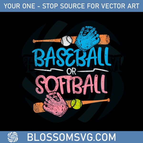 gender-reveal-party-baseball-or-softball-svg-graphic-designs-files