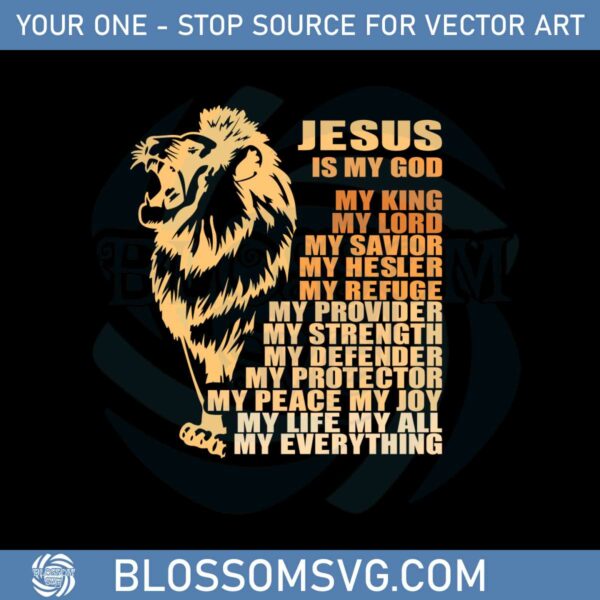 jesus-is-my-god-my-king-black-history-month-svg-cutting-files