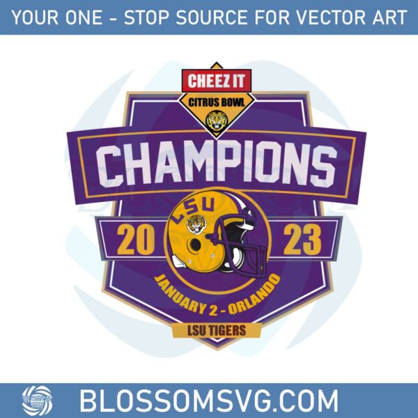 2023-citrus-bowl-champions-lsu-tigers-shield-svg-cutting-files