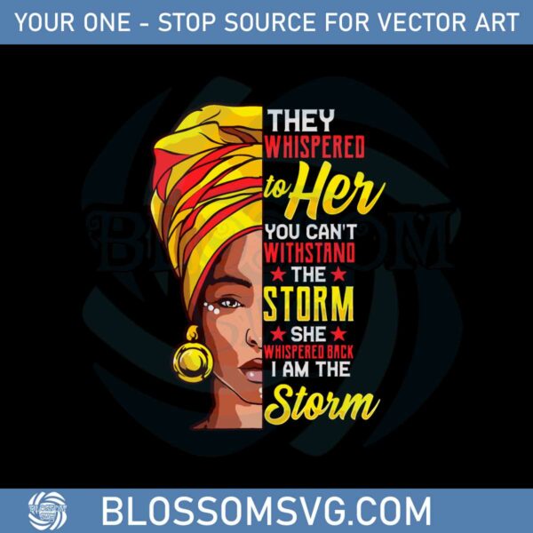 african-woman-afro-i-am-the-storm-svg-graphic-designs-files