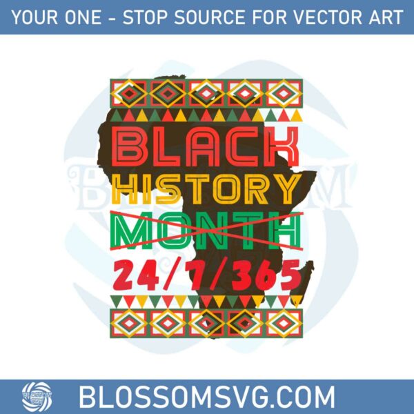 Black History 365 African Svg Files For Cricut Sublimation Files