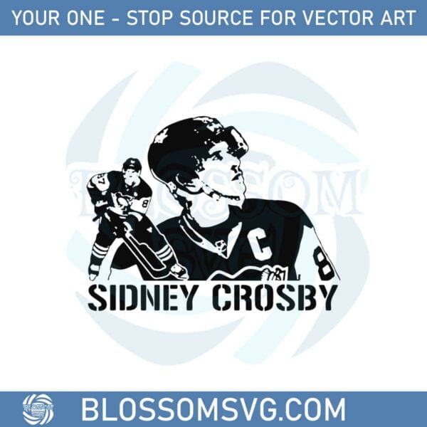 pittsburgh-penguins-sidney-crosby-legend-svg-cutting-files