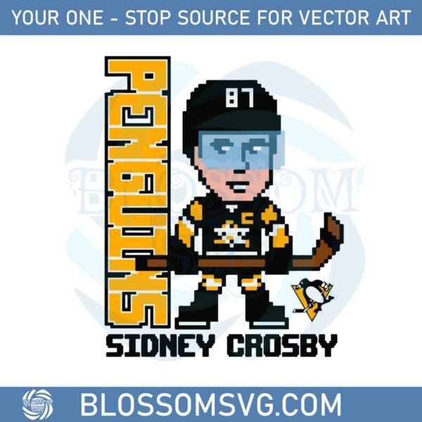 pittsburgh-penguins-pixel-player-sidney-crosby-svg-cutting-files