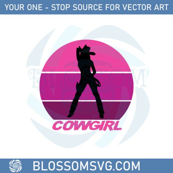 cowgirl-vintage-silhouette-svg-for-cricut-sublimation-files