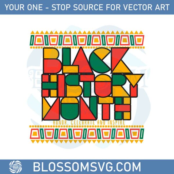 black-geometric-history-month-svg-graphic-designs-files
