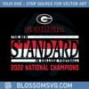 georgia-bulldogs-new-standard-college-football-playoff-2022-national-champions-svg