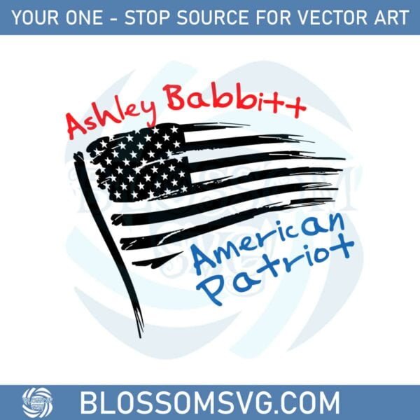 american-patriot-ashley-babbitt-american-flag-svg-cutting-files