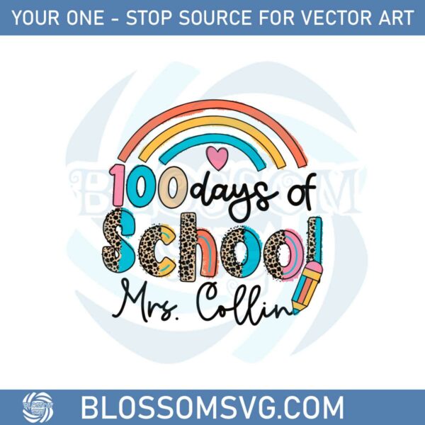 personalized-100-days-of-school-svg-graphic-designs-files