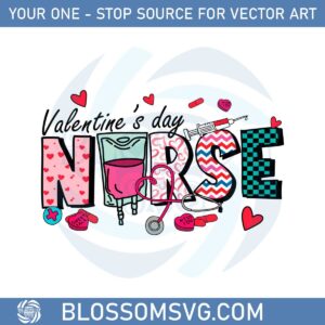 Nurse Valentine Day Nurse Love Svg Graphic Designs Files