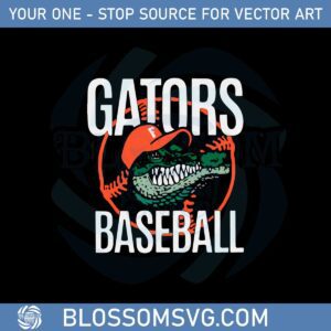 Logo Florida Gator Baseball Svg For Cricut Sublimation Files