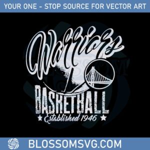 Golden State Warriors Established 1946 Svg Graphic Designs Files