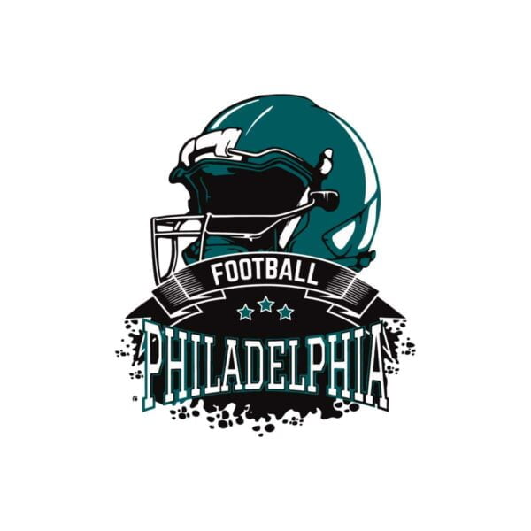 Philadelphia Football Eagles Helmet Svg Graphic Designs Files