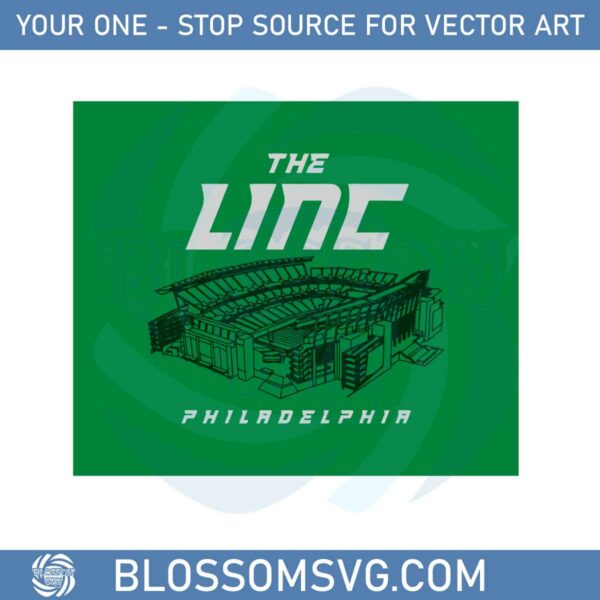 The Linc Philadelphia Eagles Super Bowl Lviii Svg Cutting Files