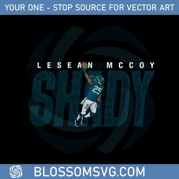 Lesean Mccoy Shady Svg Files For Cricut Sublimation Files