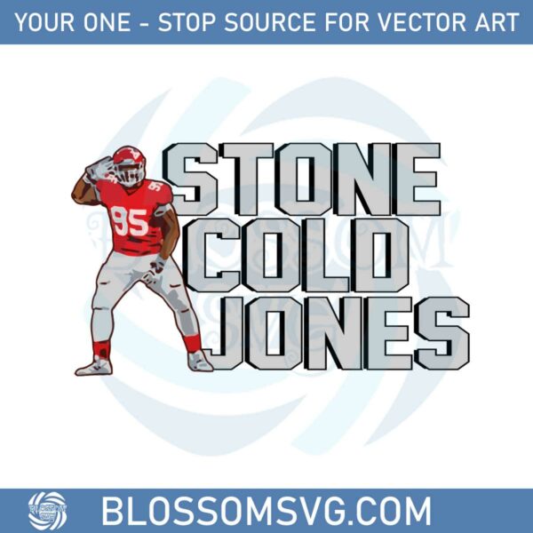 Chris Jones Stone Cold Jones SVG Sublimation Files Silhouette