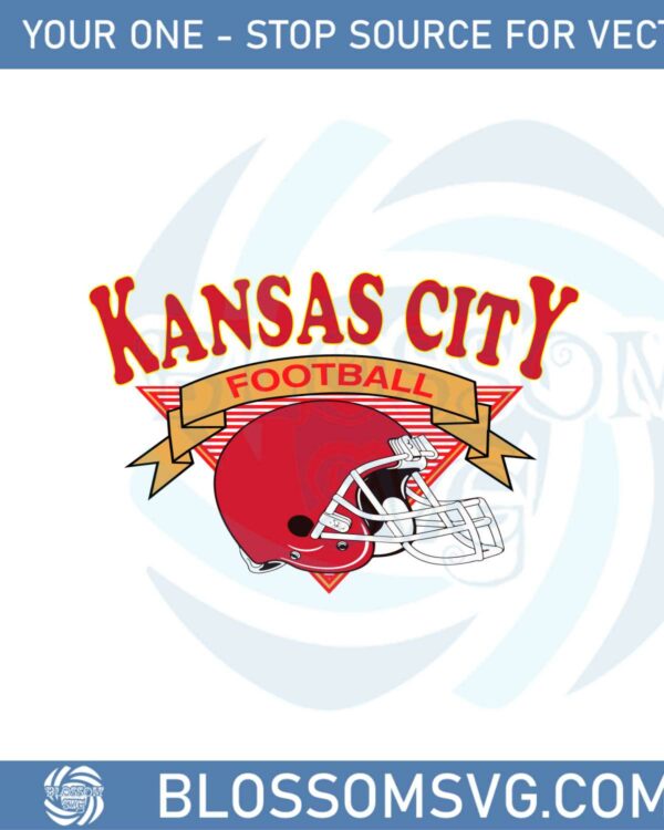 kansas-city-football-helmet-retro-svg-graphic-designs-files