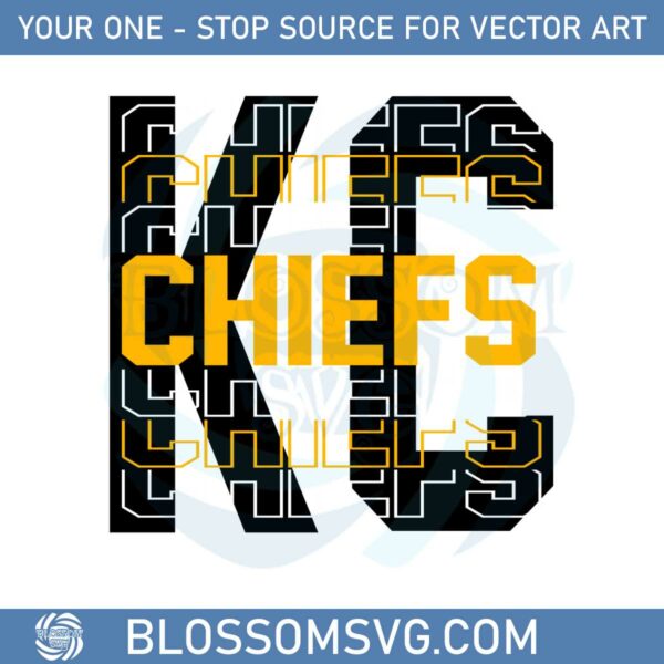 Kc Chiefs Football Fans Chiefs Football SVG Cutting Files