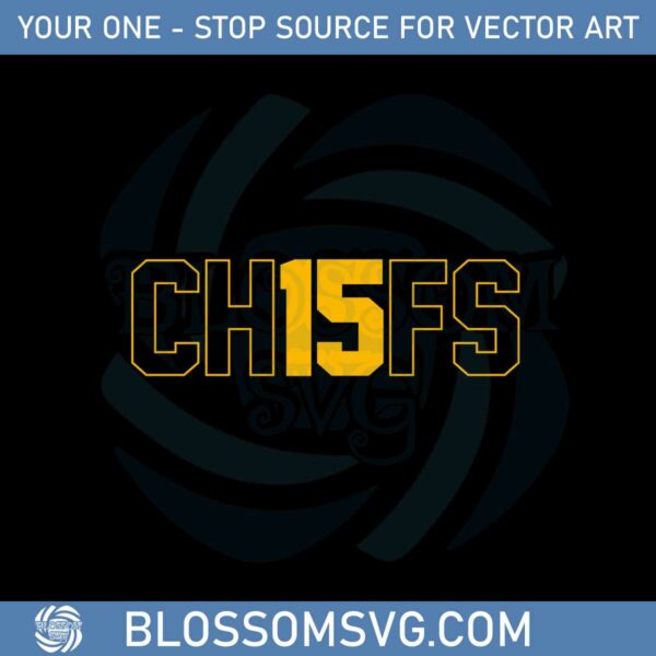 Ch15fs Kc Chiefs Football SVG Graphic Designs Files