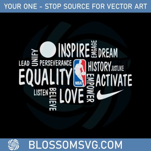 funny-nba-black-history-month-inspire-dream-equality-svg