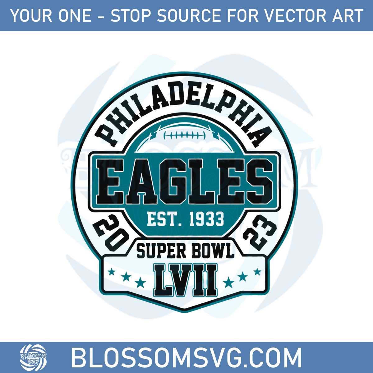 Football Final 2023 Svg, Super Bowl 2023 Svg, Eagles Svg