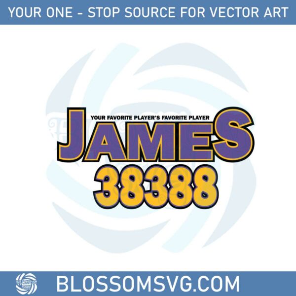 james-38388-your-favorite-player-svg-graphic-designs-files