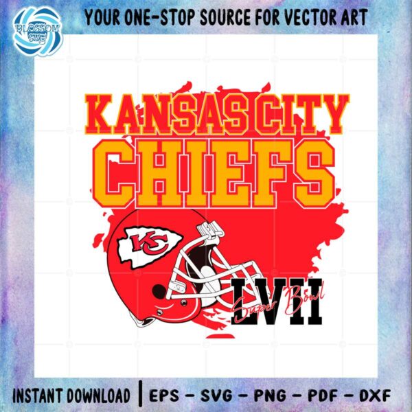 kansas-city-chiefs-football-helmet-super-bowl-lvii-svg-cutting-files