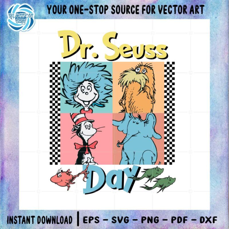 Dr Seuss Day Comic Dr Seuss Figure Svg Graphic Designs Files