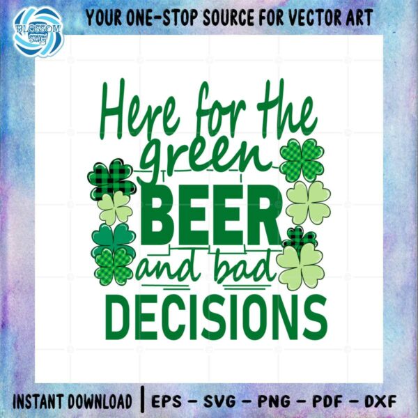 st-patrick-day-here-for-the-green-beer-svg-graphic-designs-files