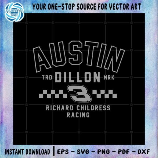 austin-dillon-3-richard-childress-racing-svg-cutting-files