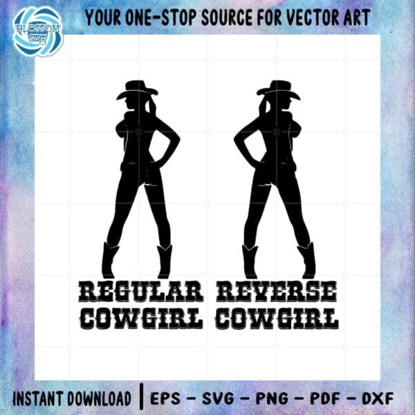 reverse-cowgirl-regular-cowgirl-svg-graphic-designs-files
