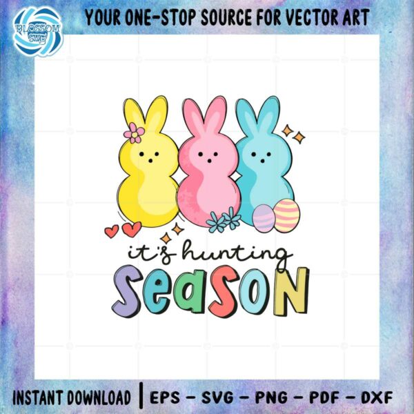 its-hunting-season-cute-easter-bunny-svg-graphic-designs-files