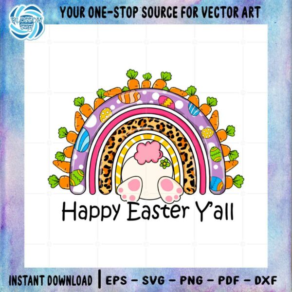 retro-rainbow-easter-bunny-happy-easter-svg-cutting-files