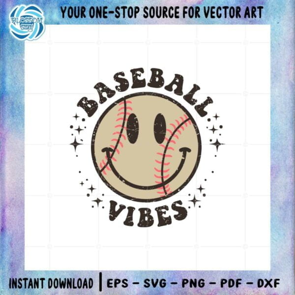 baseball-vibes-smiley-face-svg-for-cricut-sublimation-files