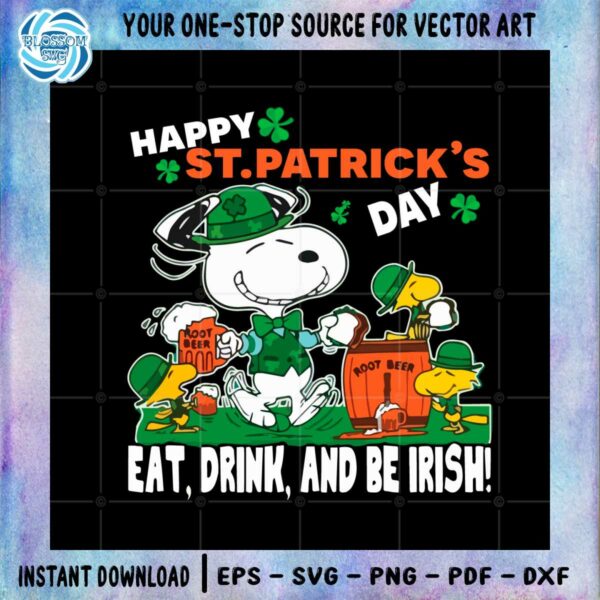 snoopy-dog-root-beer-saint-patricks-day-svg-graphic-designs-files