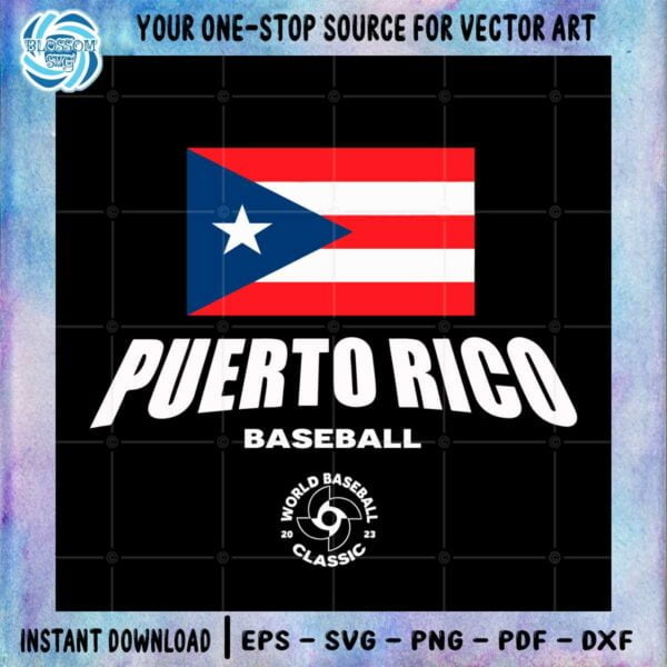 puerto-rico-baseball-legends-2023-world-baseball-classic-svg