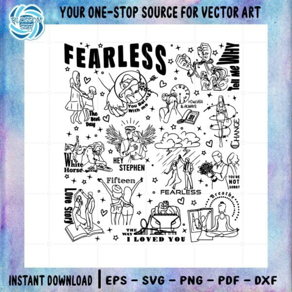 fearless-album-tracks-list-swiftie-fans-the-eras-tour-svg