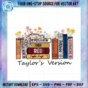 Taylor Swift Eras Tour Full Album Taylors Version SVG Cutting Files