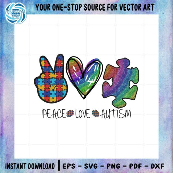 peace-love-autism-rainbow-color-png-sublimation-designs