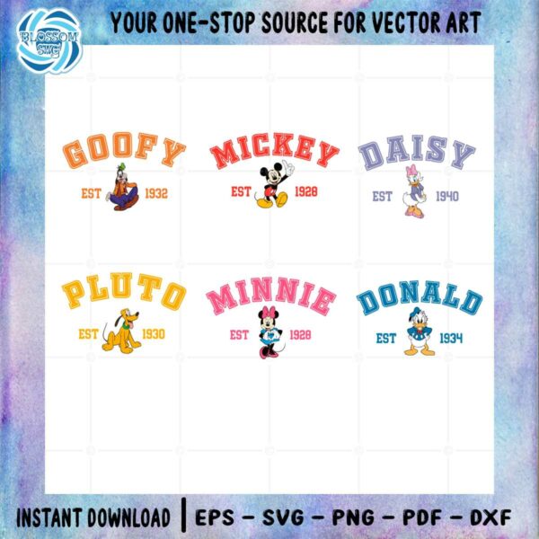 mickey-and-friends-family-disney-characters-bundle-svg-cutting-files
